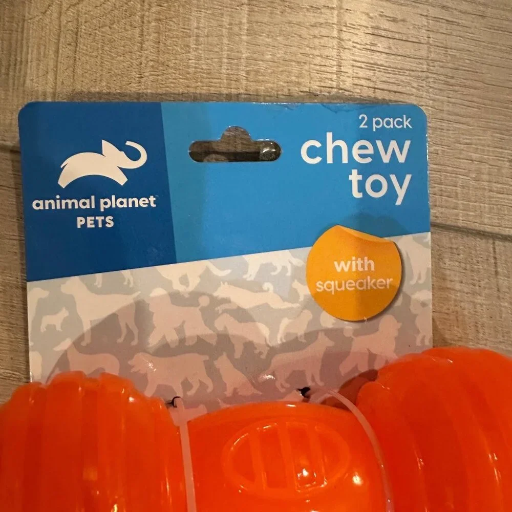 ANIMAL PLANET 2 PACK CHEW TOY FOR DOGS NEW